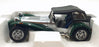 Kyosho 1/18 scale Diecast 7020 - Caterham Super Seven Clam Shell Wing Green