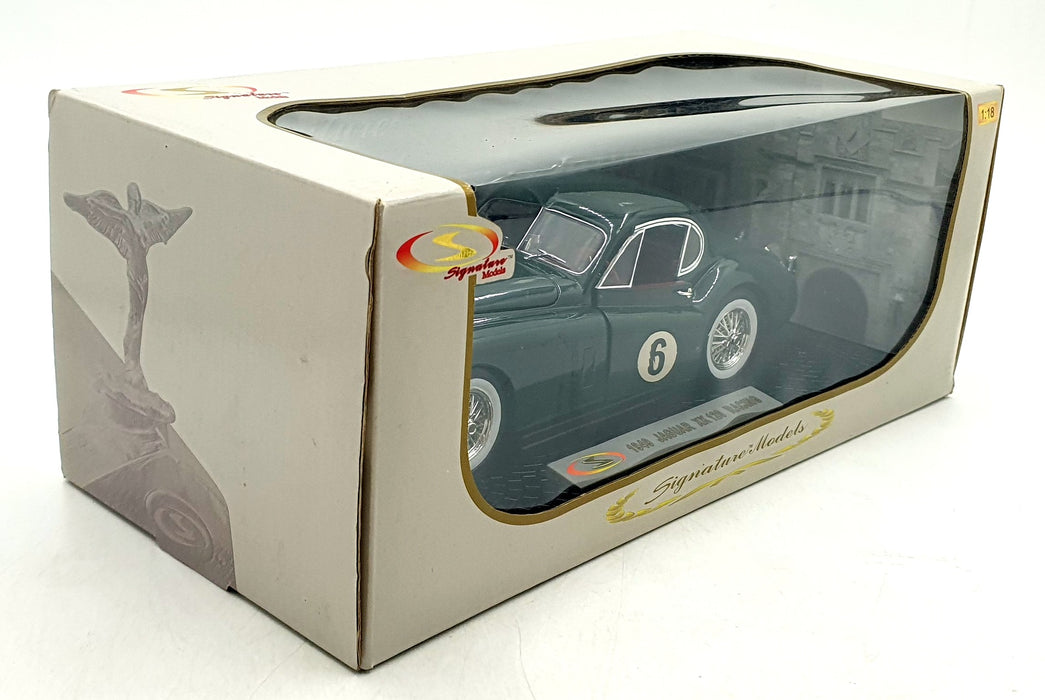 Signature 1/18 Scale Diecast 18107 - 1949 Jaguar XK 120 - Racing Green