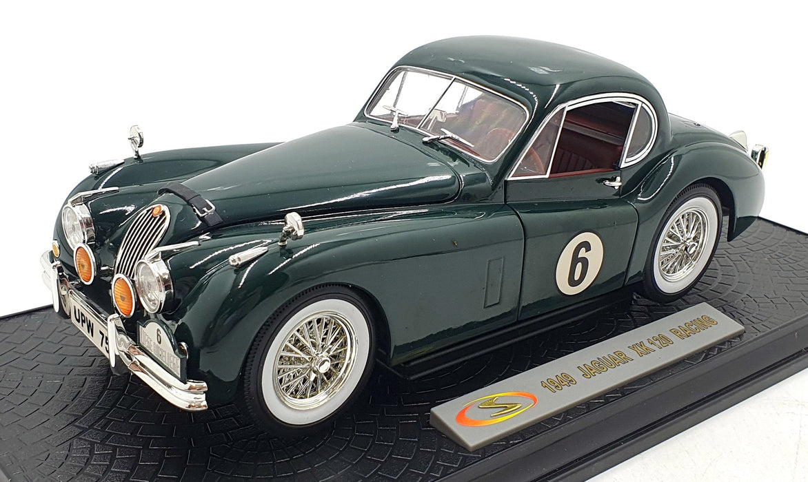 Signature 1/18 Scale Diecast 18107 - 1949 Jaguar XK 120 - Racing Green
