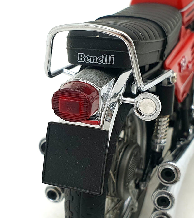 Minichamps 1/12 Scale Diecast 122 123000 - 1975 Benelli 750 Sei Motorbike - Red