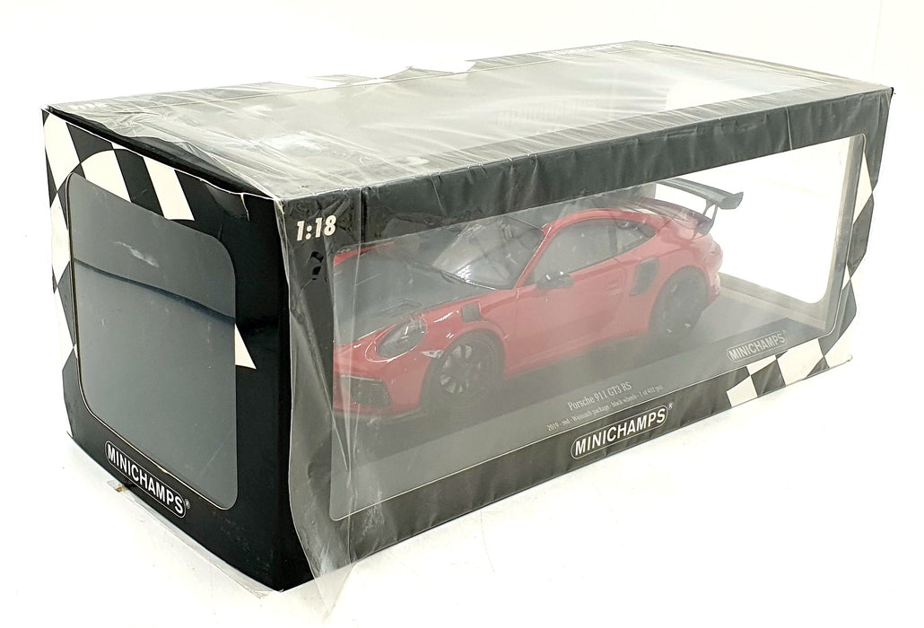 Minichamps 1/18 Scale 155 068230 - Porsche 911 GT3 RS 2019 - Red