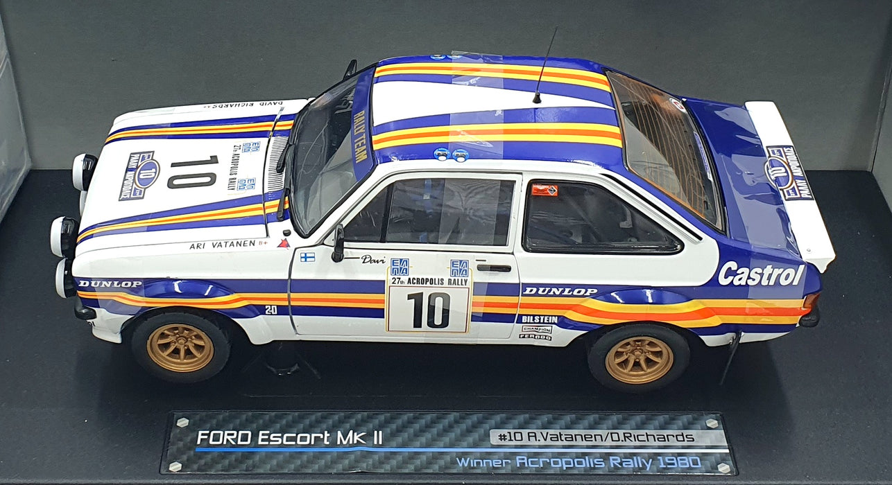 Sun Star 1/18 Scale 4444 - Ford Escort RS1800 - Winner Rally Acropolis 1980