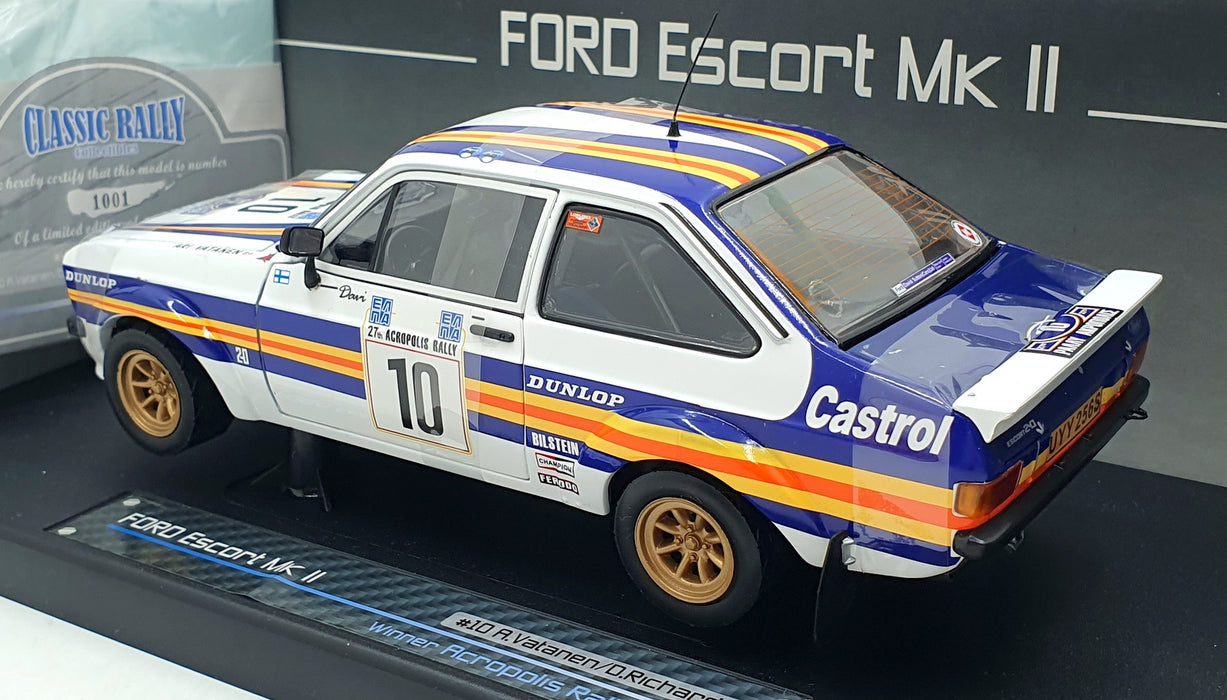 Sun Star 1/18 Scale 4444 - Ford Escort RS1800 - Winner Rally Acropolis 1980