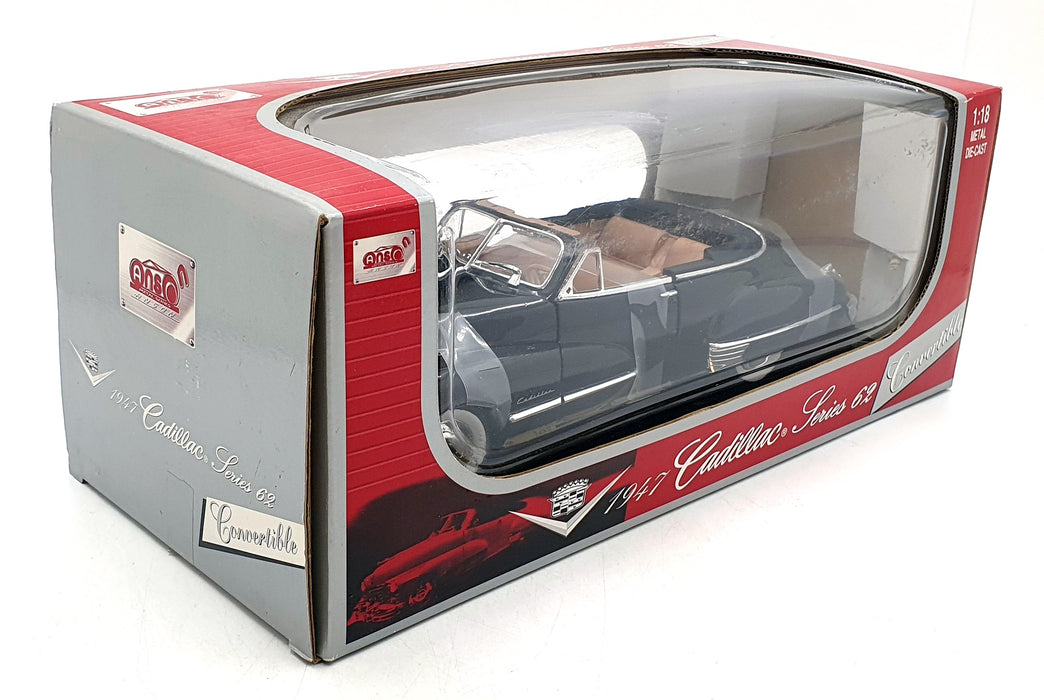 Anson 1/18 Scale Diecast 30335 - 1947 Cadillac Series 62 - Black