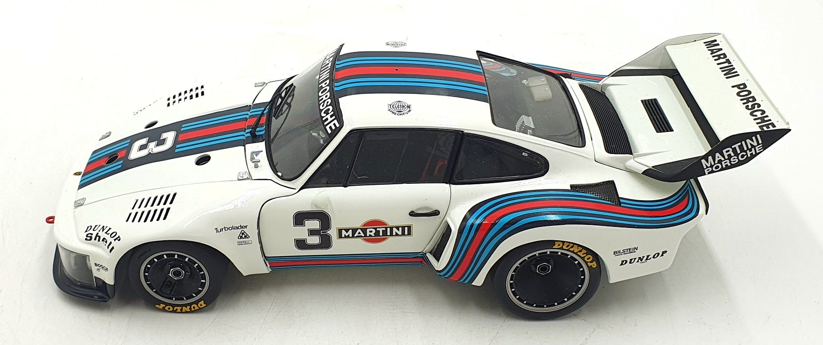 Exoto 1/18 Scale Diecast 18103 - Porsche 935 Turbo #3 Martini