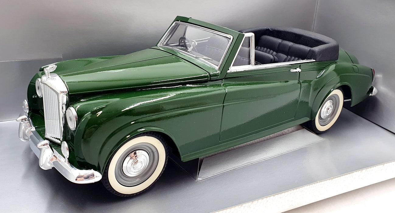 Solido 1/18 Scale Diecast 8007 - Bentley Convertible - Dark green