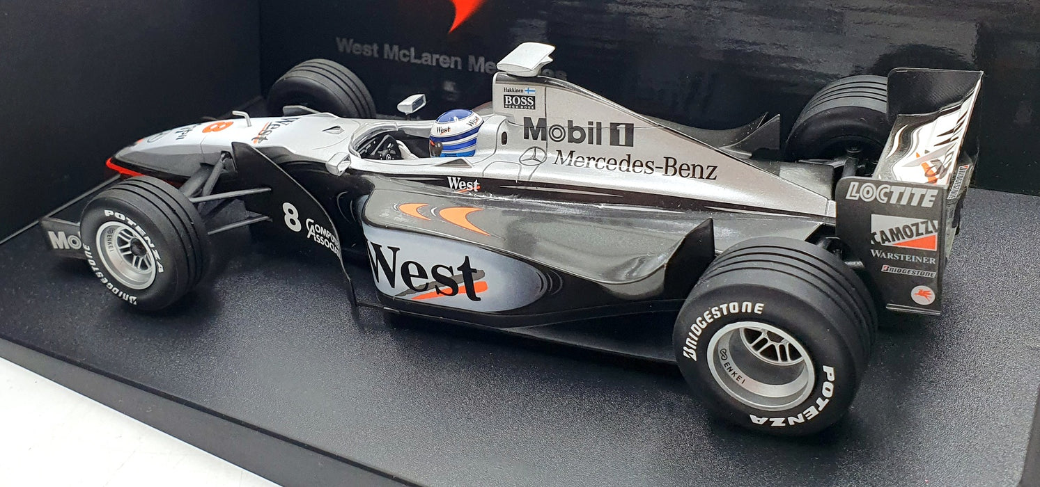 Minichamps 1/18 Scale Diecast West8 - West Mercedes McLaren - Hakkinen #8