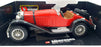 Burago 1/18 Scale Diecast 3009 - Mercedes Benz SSK 1928 Red Black