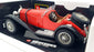 Burago 1/18 Scale Diecast 3009 - Mercedes Benz SSK 1928 Red Black