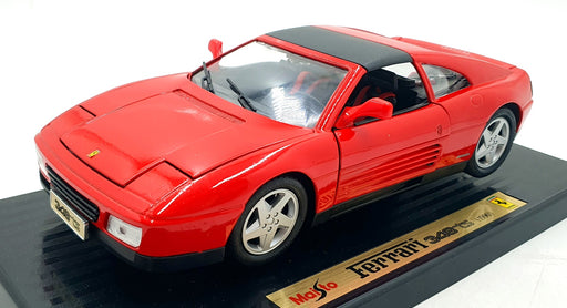 Maisto1/18 Scale Diecast 33804 - Ferrari 348 TS 1990 - Red