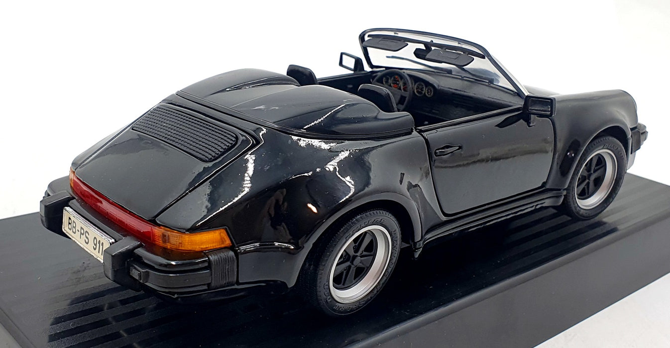 Maisto1/18 Scale Diecast 33802 - Porsche 911 Speedster 1989 - Black