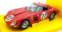 Jouef 1/18 Scale Diecast 3016 - Ferrari 250 GTO 1964 NART #27 - Red