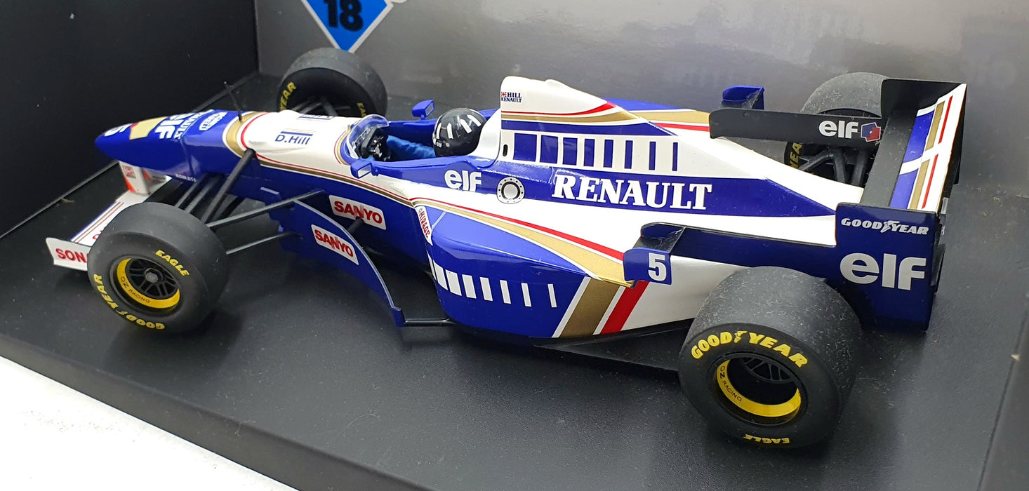 Minichamps 1/18 Scale Diecast 180 960005 - Williams Renault FW18 D.Hill