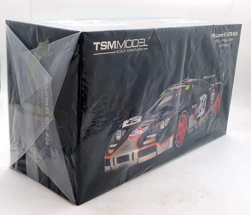 TSM True Scale Miniatures 1/12 Scale TSM120014 McLaren F1 GTR Le Mans Gulf 1995