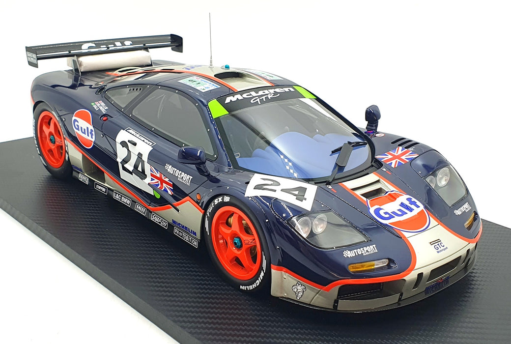 TSM True Scale Miniatures 1/12 Scale TSM120014 McLaren F1 GTR Le Mans Gulf 1995