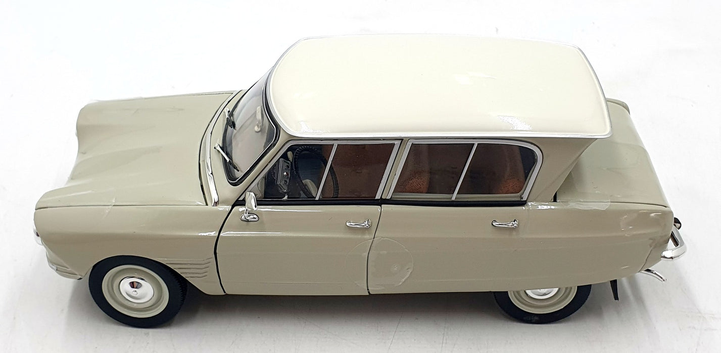 Norev 1/18 Scale Diecast 11026A - Citroen Ami 6 - Pavos White
