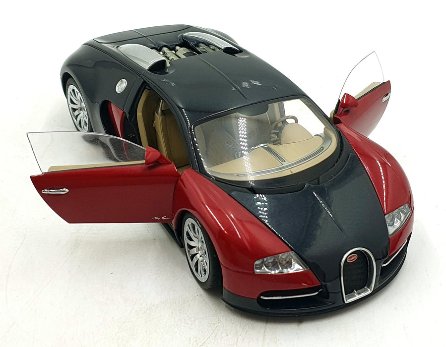 Autoart 1/18 Scale 70901 - Bugatti EB 16.4 Veyron - Black/Red