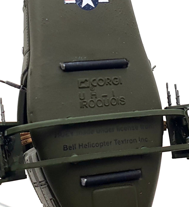 Corgi 1/48 Scale Diecast US50406 UH-1E Huey Frog Helicopter U.S.M.C Firebase NAM