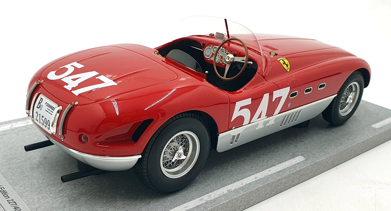 BBR 1/18 Scale BBRC1802 - Ferrari 340 Spider Vignale Mille Miglia 1953 #547