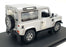 Universal Hobbies 1/18 Scale Diecast 3831 Land Rover Defender 90 S/W Silver