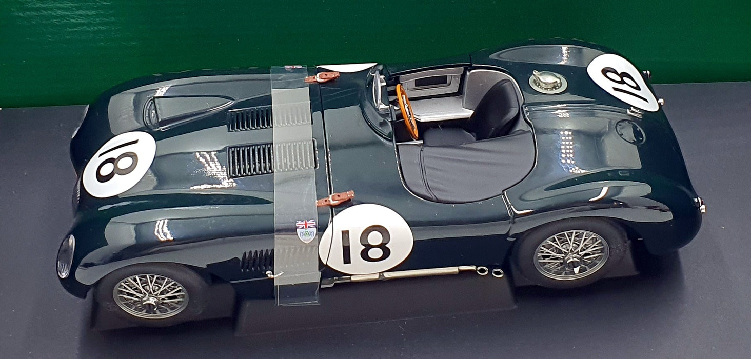 Autoart 1/18 Scale 85387 - Jaguar C-Type Le Mans winner 1953 Dark green