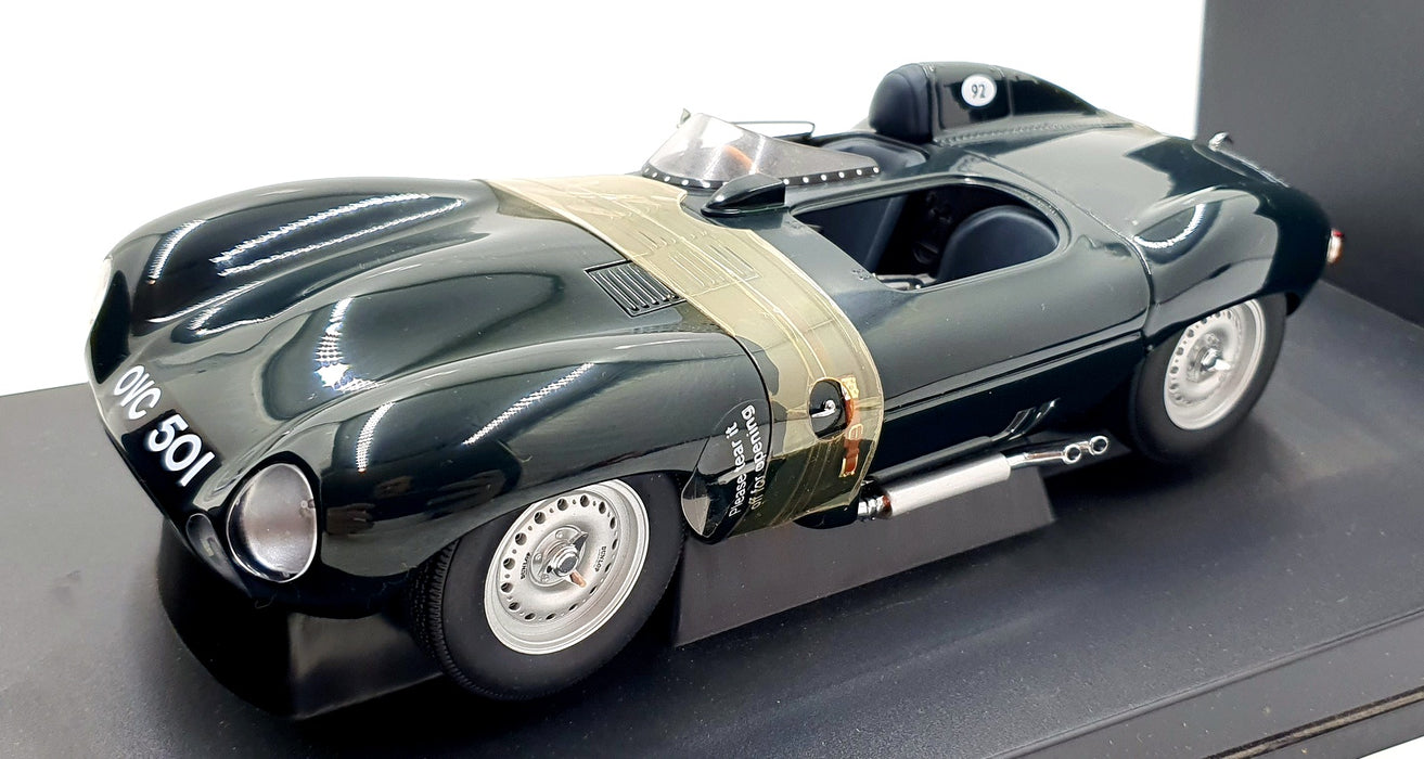 Autoart 1/18 Scale 73561 - Jaguar D Type Short Nose - Dark Green