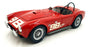 Exoto 1/18 Scale RLG18125AC - 1962 AC Cobra 260 Competition #98 - Red