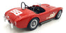 Exoto 1/18 Scale RLG18125AC - 1962 AC Cobra 260 Competition #98 - Red