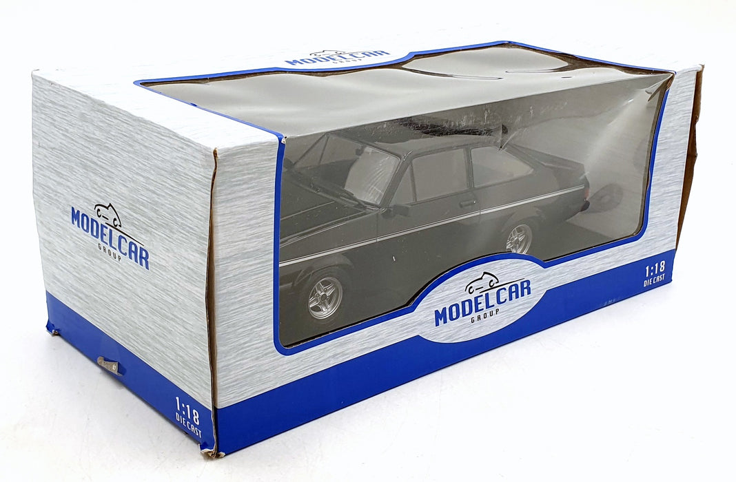 Model Car Group 1/18 Scale Diecast MCG18405 Ford Escort RS 2000 MKII - Black