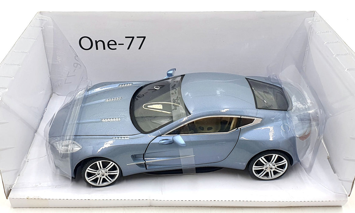 Mondo 1/18 Scale 50105 - Aston Martin One-77 Metallic Blue