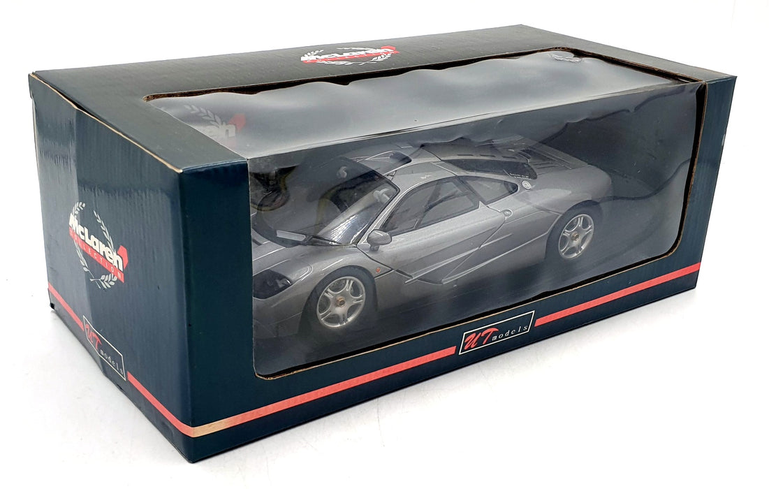UT 1/18 Scale Diecast 26002 - McLaren F1 GTR Road Car - Met Grey