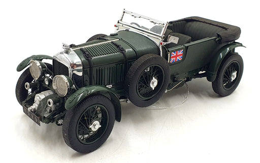 Franklin Mint 1/24 Scale Diecast DC18626L - 1929 Bentley 4.5 Litre Blower Green