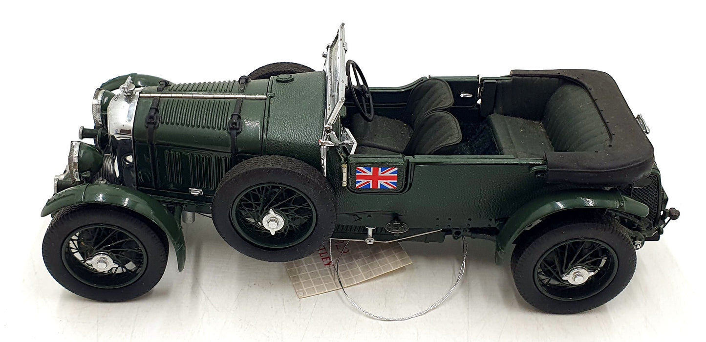 Franklin Mint 1/24 Scale Diecast DC18626L - 1929 Bentley 4.5 Litre Blower Green