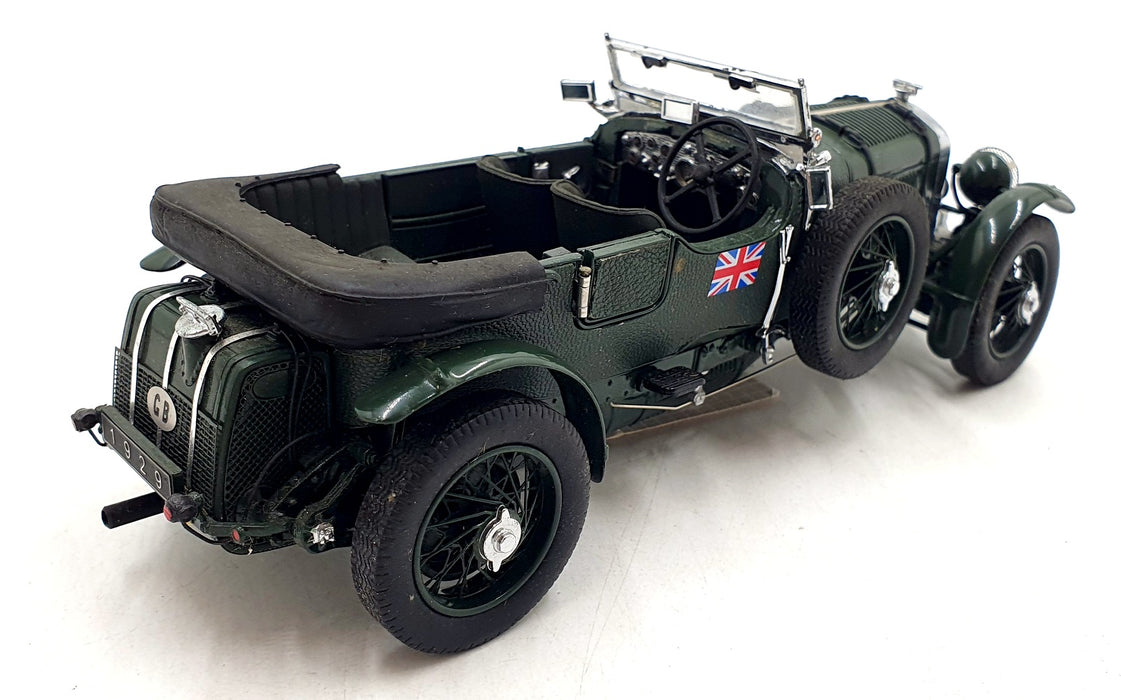 Franklin Mint 1/24 Scale Diecast DC18626L - 1929 Bentley 4.5 Litre Blower Green