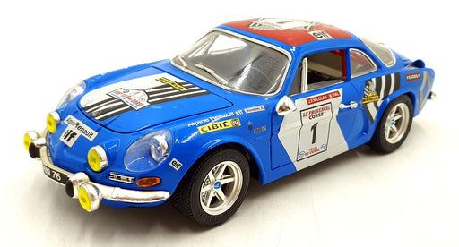 Burago 1/16 Scale Diecast 3391 - Alpine A110 1600S Tour De Corse 1973