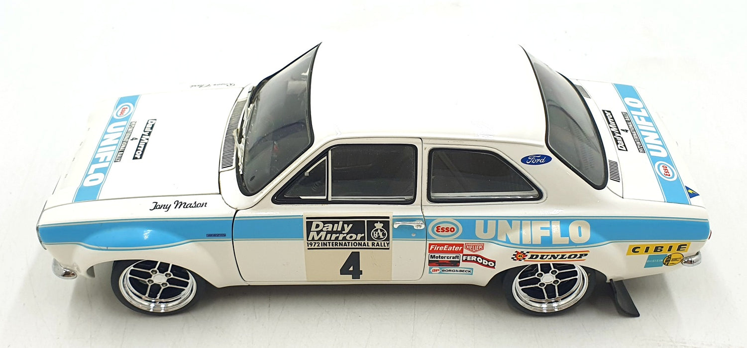Minichamps 1/18 Scale 100 728104 Ford Escort Mk1 RS 1600 RAC Rally 1972