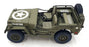 Danbury Mint 1/16 scale Diecast DMJEEP1 - WWII Willy's Jeep Army - Green