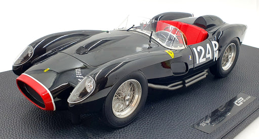 GP Replicas 1/12 Scale Resin GP12-08C - Ferrari 250 Testa Rossa #124 - Black