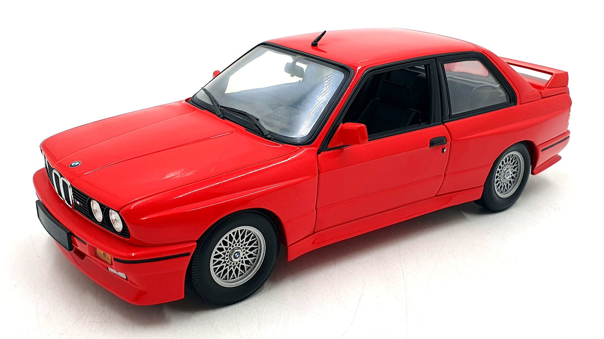 Minichamps 1/18 Scale 80 43 0 148 538 BMW M3 E30 Street Version - Red