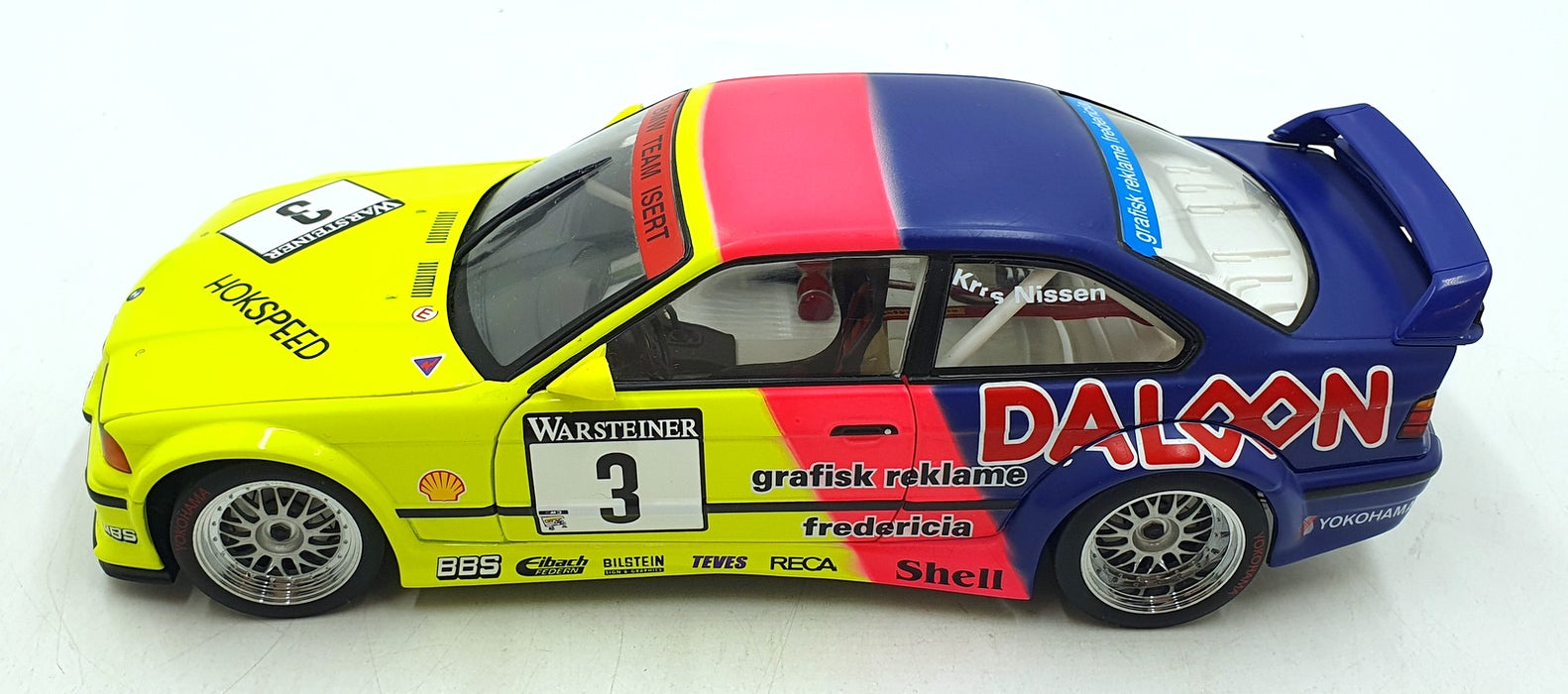 UT Models 1/18 Scale Diecast 80 43 9 418 133 - BMW M3 GTR ADAC 1993 K.Nissen
