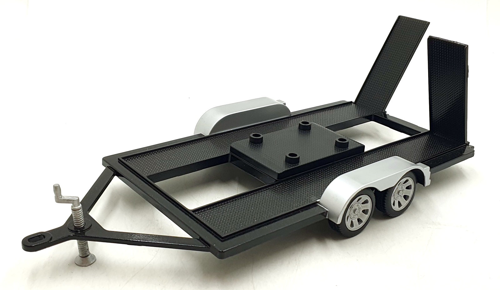 Motor Max 1/18 Scale Diecast 76009 - Metal Car Trailer - With Ramps