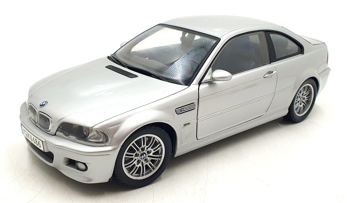 Kyosho 1/18 Scale Diecast 80 43 0 009 759 - BMW M3 E46 Coupe - Silver
