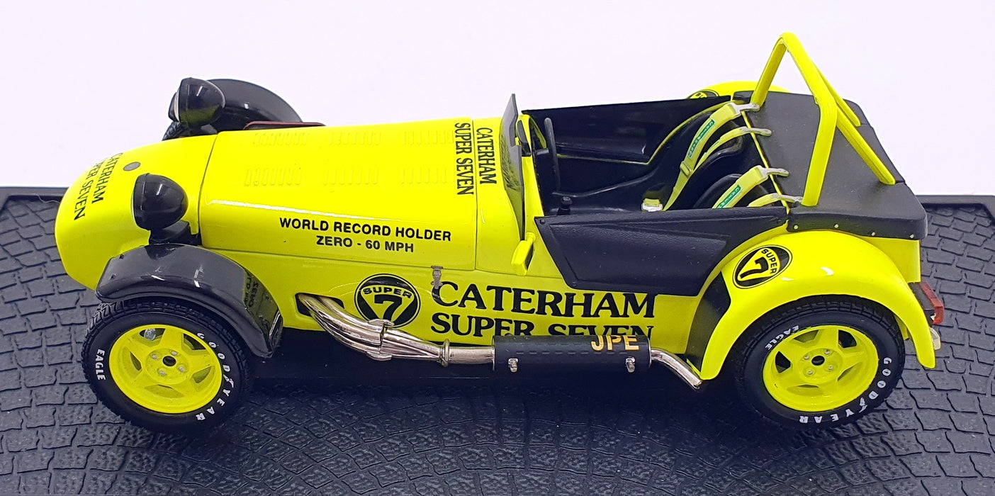 Kyosho 1/18 scale Diecast 7022Y - Caterham Super Seven JPE - Yellow