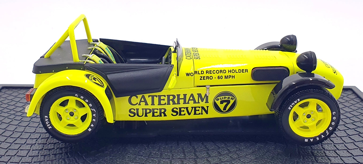 Kyosho 1/18 scale Diecast 7022Y - Caterham Super Seven JPE - Yellow