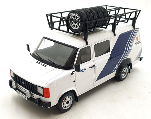 IXO Models 1/18 Scale 18RMC058XE - 1979 Ford Transit Mk II - White/Blue