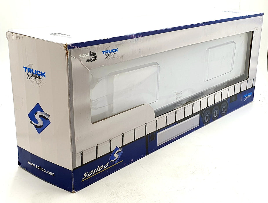 Solido 1/24 Scale S2400503 - 2022 Refrigerated Trailer - White