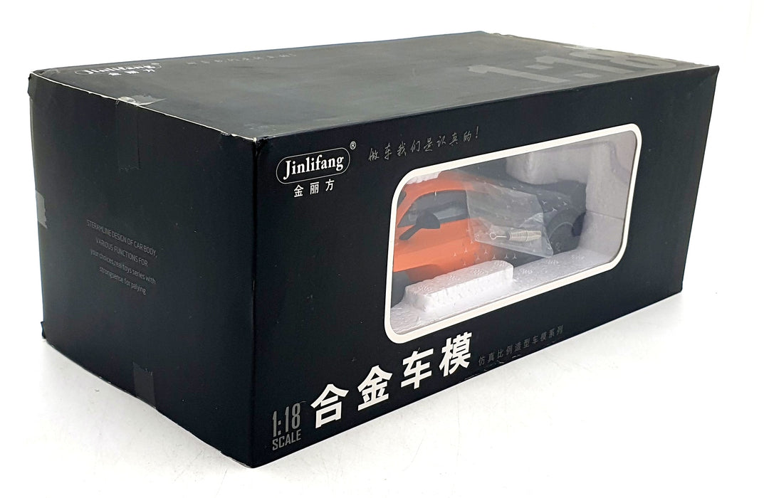 Jinlifang 1/18 Scale Diecast 1901-470 - Mercedes AMG One - Orange/Black