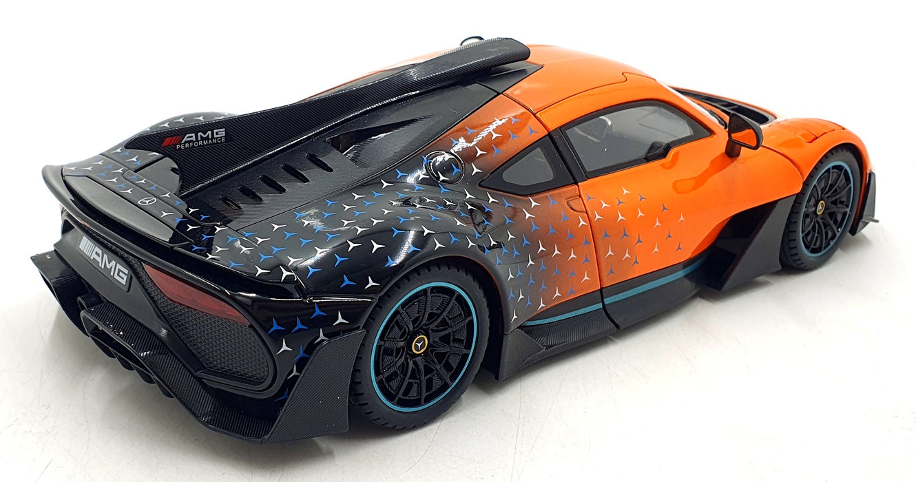 Jinlifang 1/18 Scale Diecast 1901-470 - Mercedes AMG One - Orange/Black