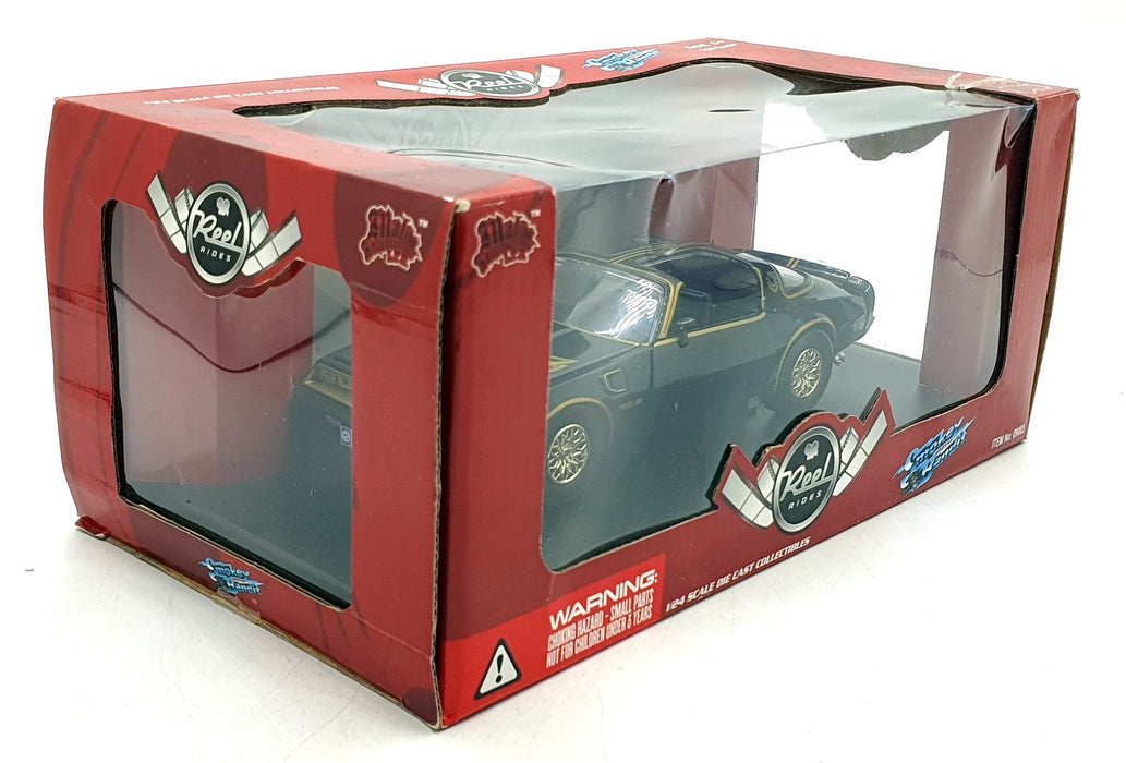 Reel Rides 1/24 Scale 09003 - Pontiac Trans AM Smokey And The Bandit - Black