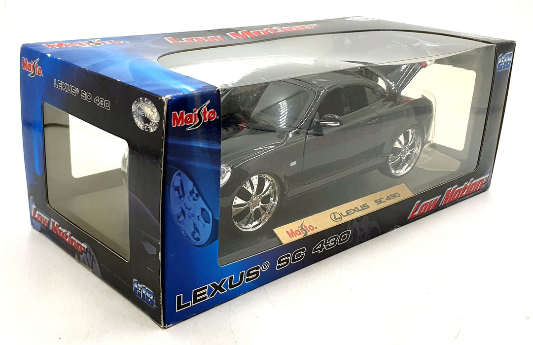 Maisto 1/18 Scale Diecast 36022 - Lexus SC 430 - Black